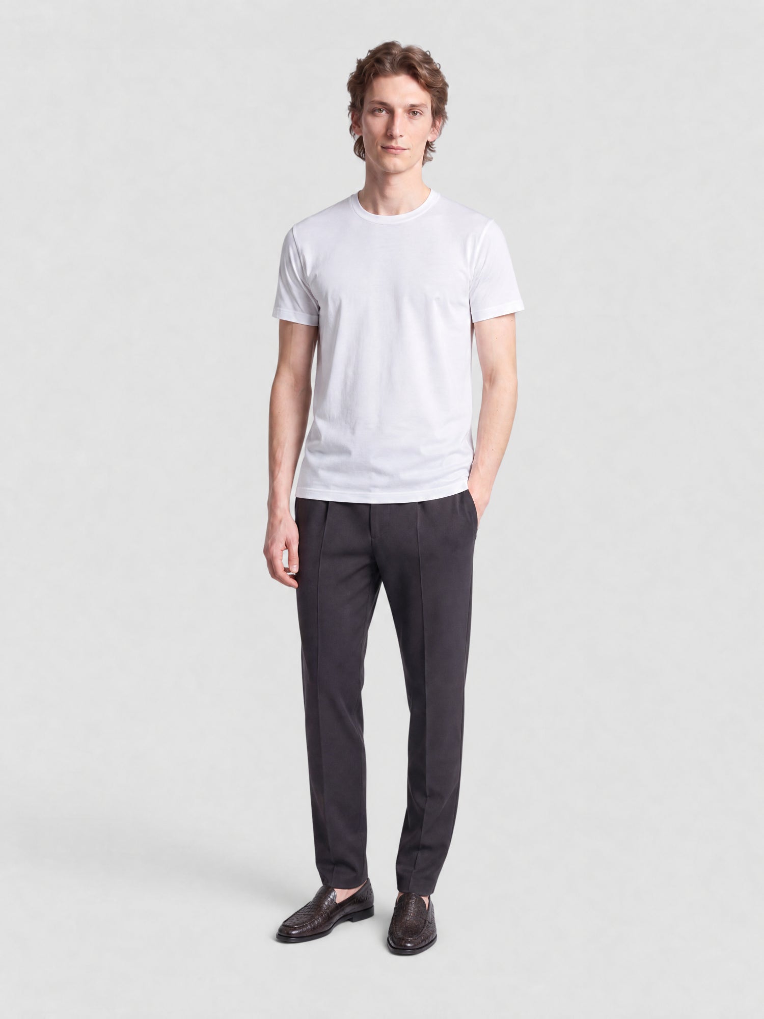 Mystic white T-shirt - Mystic White & Vrv