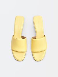 Band lemonade 55mm Mules - Lemonade