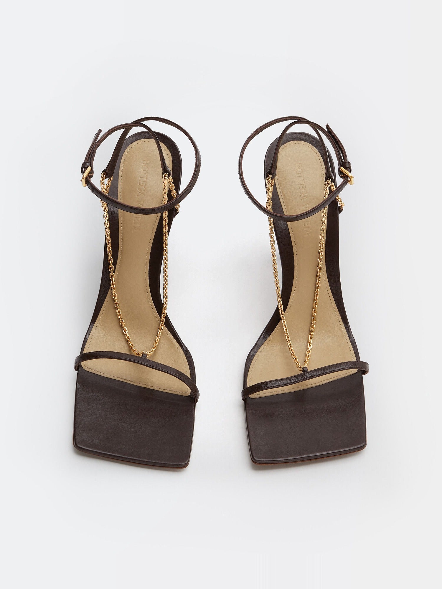 Stretch ebony 90mm Sandals - Ebony