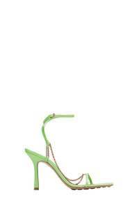 Stretch pistachio 90mm Sandals - Pistachio