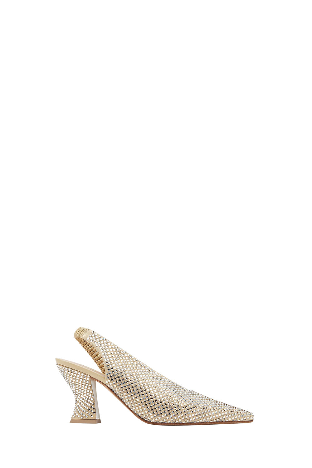 Almond honey & cane sugar 75mm Pumps - Honey & Cane Sugar