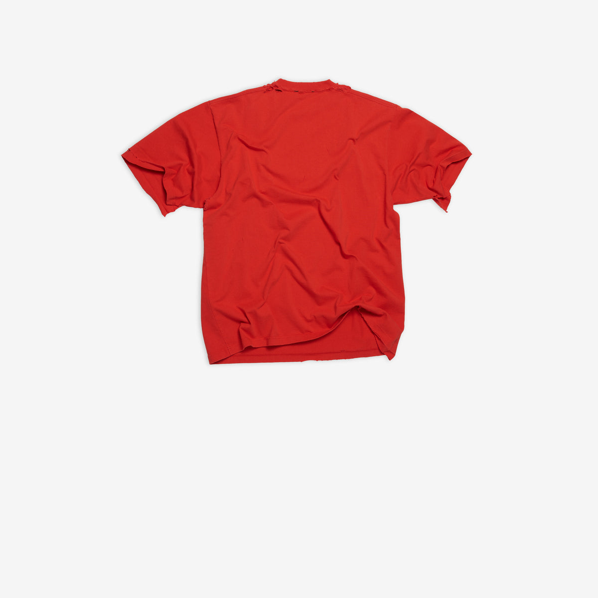 "My Name Is Demna" T-shirt - Vermillon & Blue