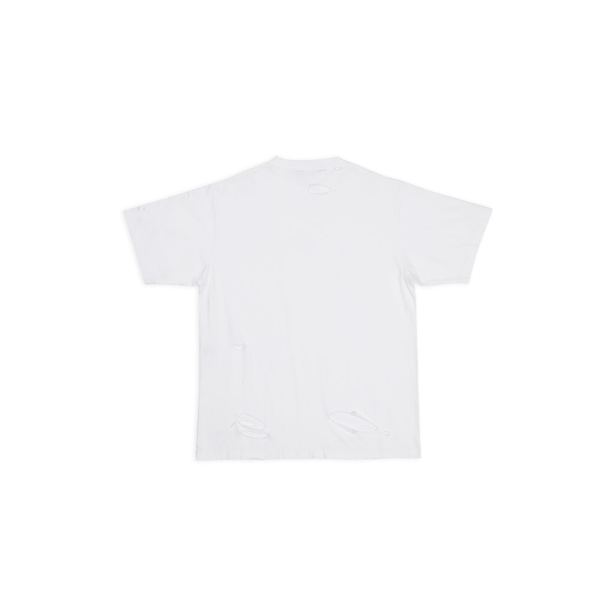 Caps T-shirt Boxy Fit - White