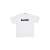 Caps T-shirt Boxy Fit - White