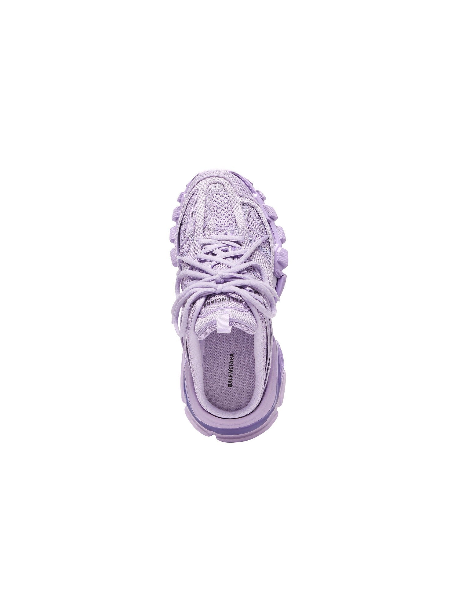 Track lilac & black Mules - Lilac & Black