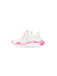 Triple S fluo pink & white & grey Sneakers - Pink