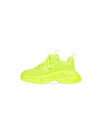 Triple S fluo yellow & white Sneakers - Fluo Yellow & White