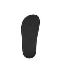 Chunky Slide Sandals - Black