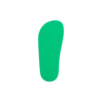 Chunky Slide Sandals - Green