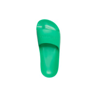 Chunky Slide Sandals - Green