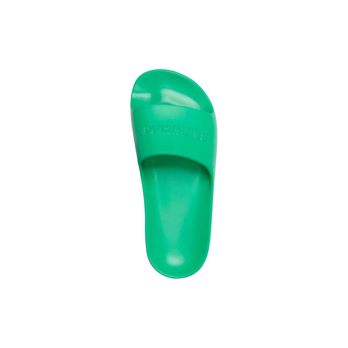 Chunky Slide Sandals - Green