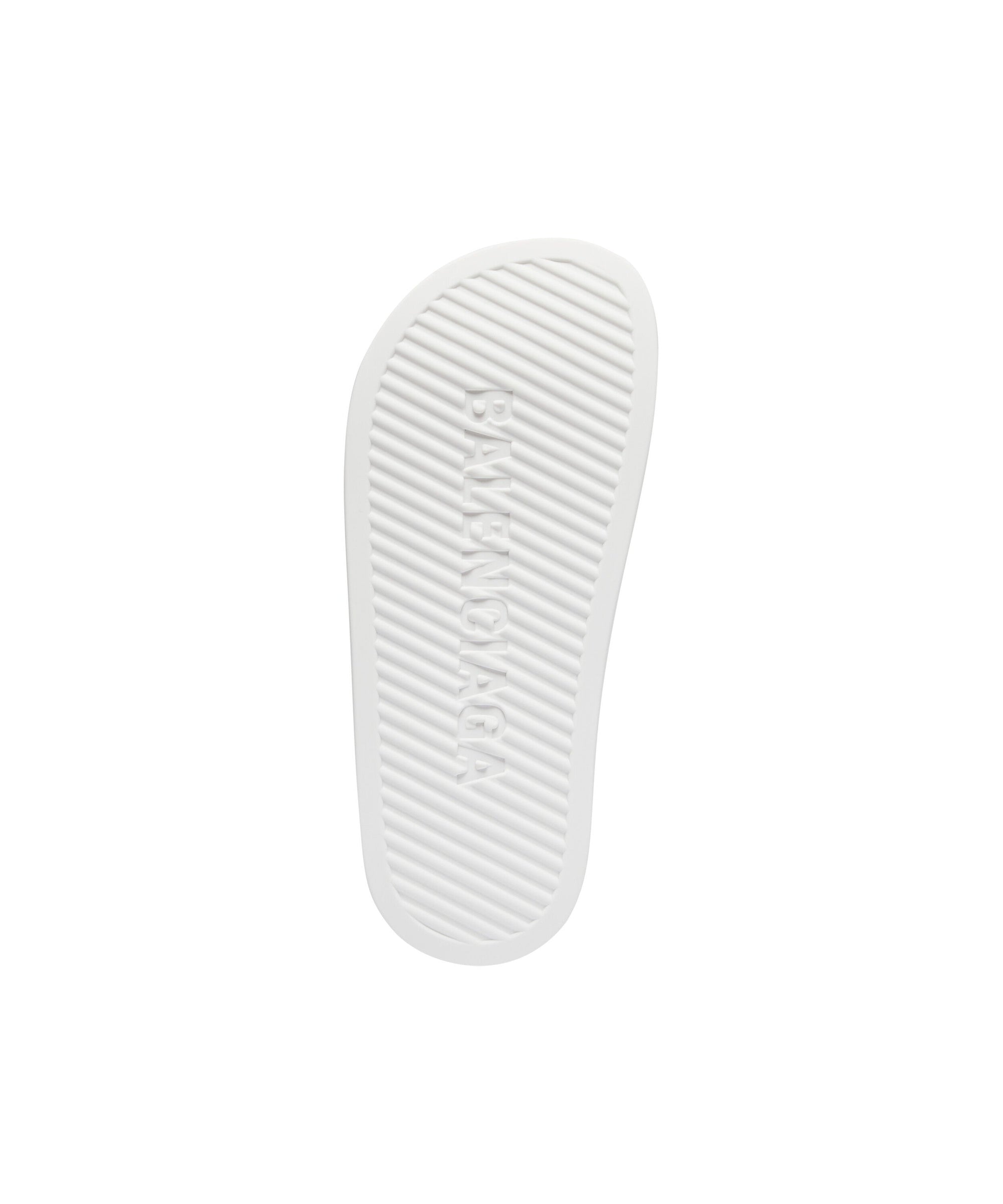 Chunky Slide Sandals - Optical White