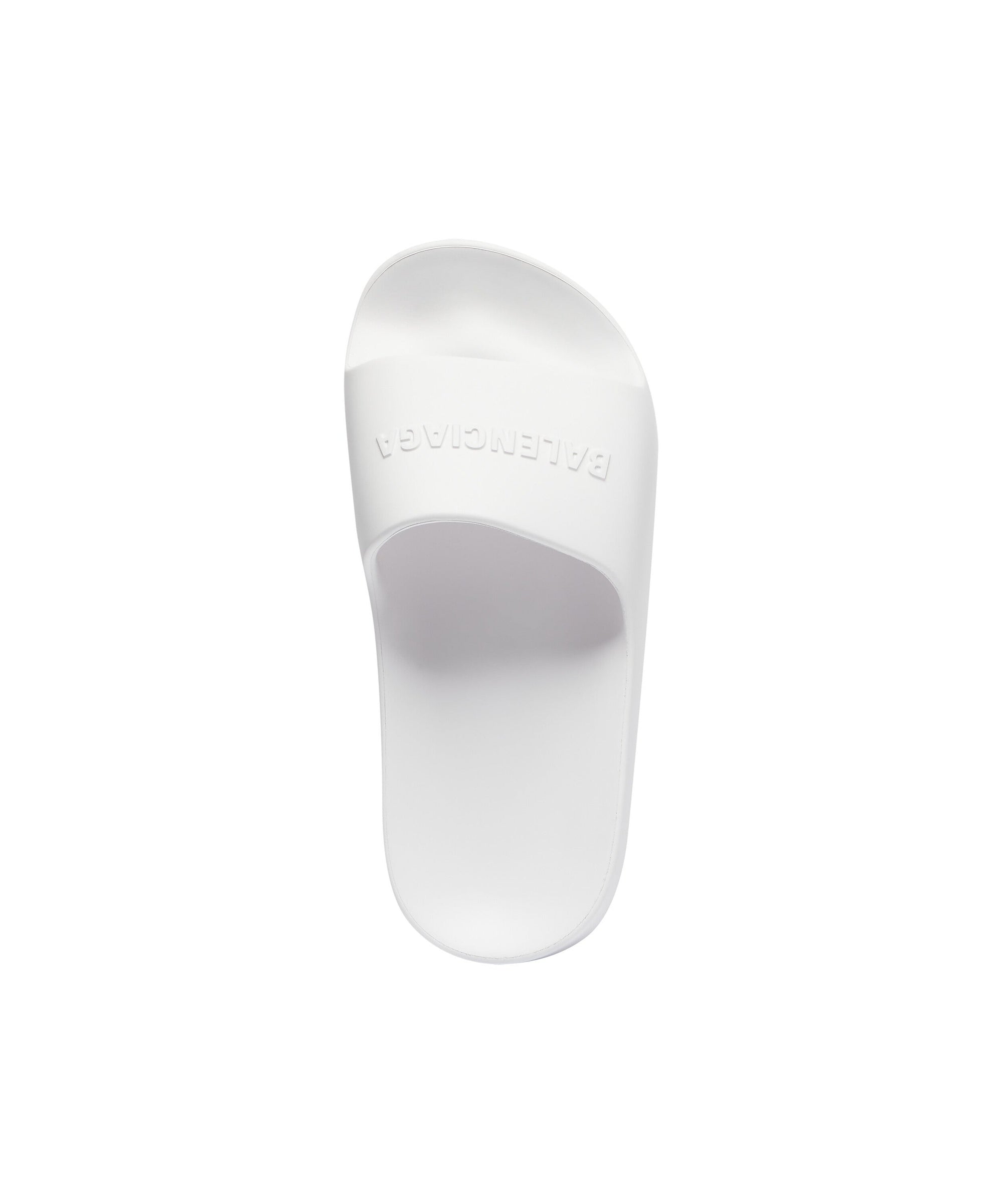 Chunky Slide Sandals - Optical White