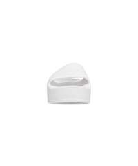 Chunky Slide Sandals - Optical White