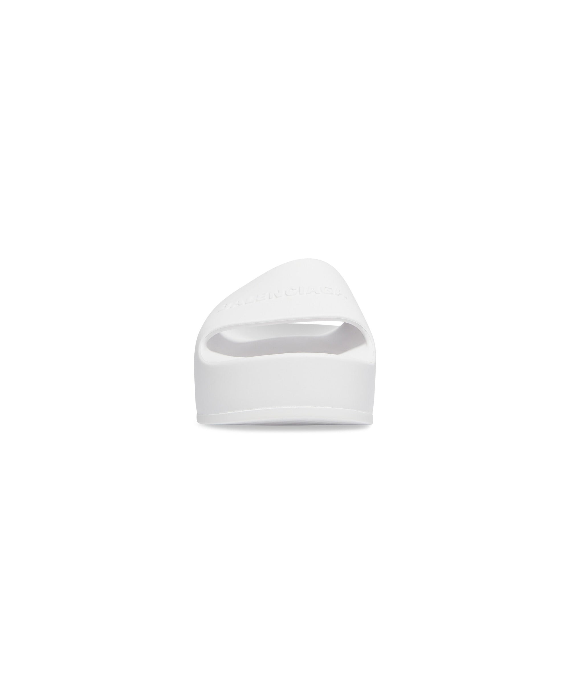 Chunky Slide Sandals - Optical White