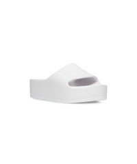 Chunky Slide Sandals - Optical White