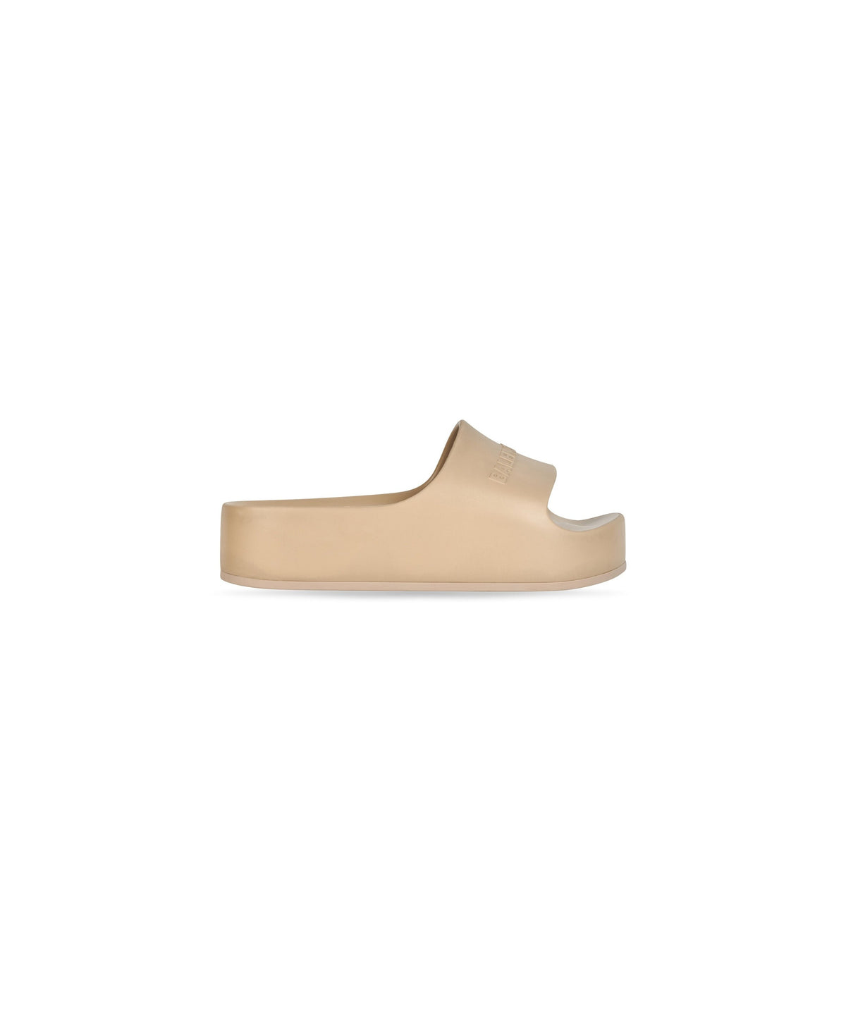 Chunky Slide Sandals - Taupe