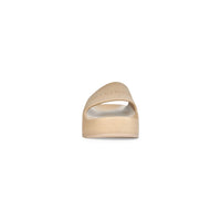 Chunky Slide Sandals - Taupe