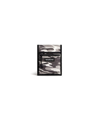 Explorer Small Pouch With Strap Camo Print - Grey