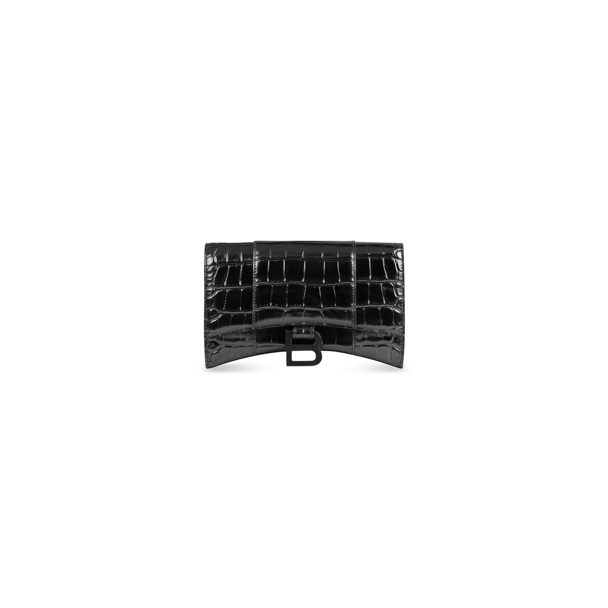 Hourglass Wallet On Chain - Black
