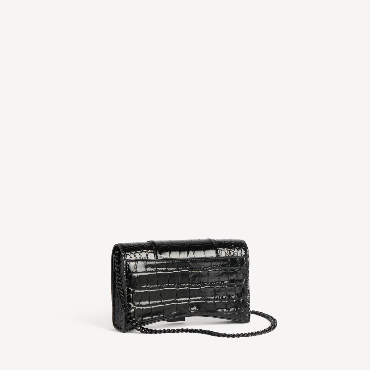 Hourglass Wallet On Chain - Black
