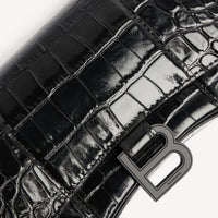 Hourglass Wallet On Chain - Black