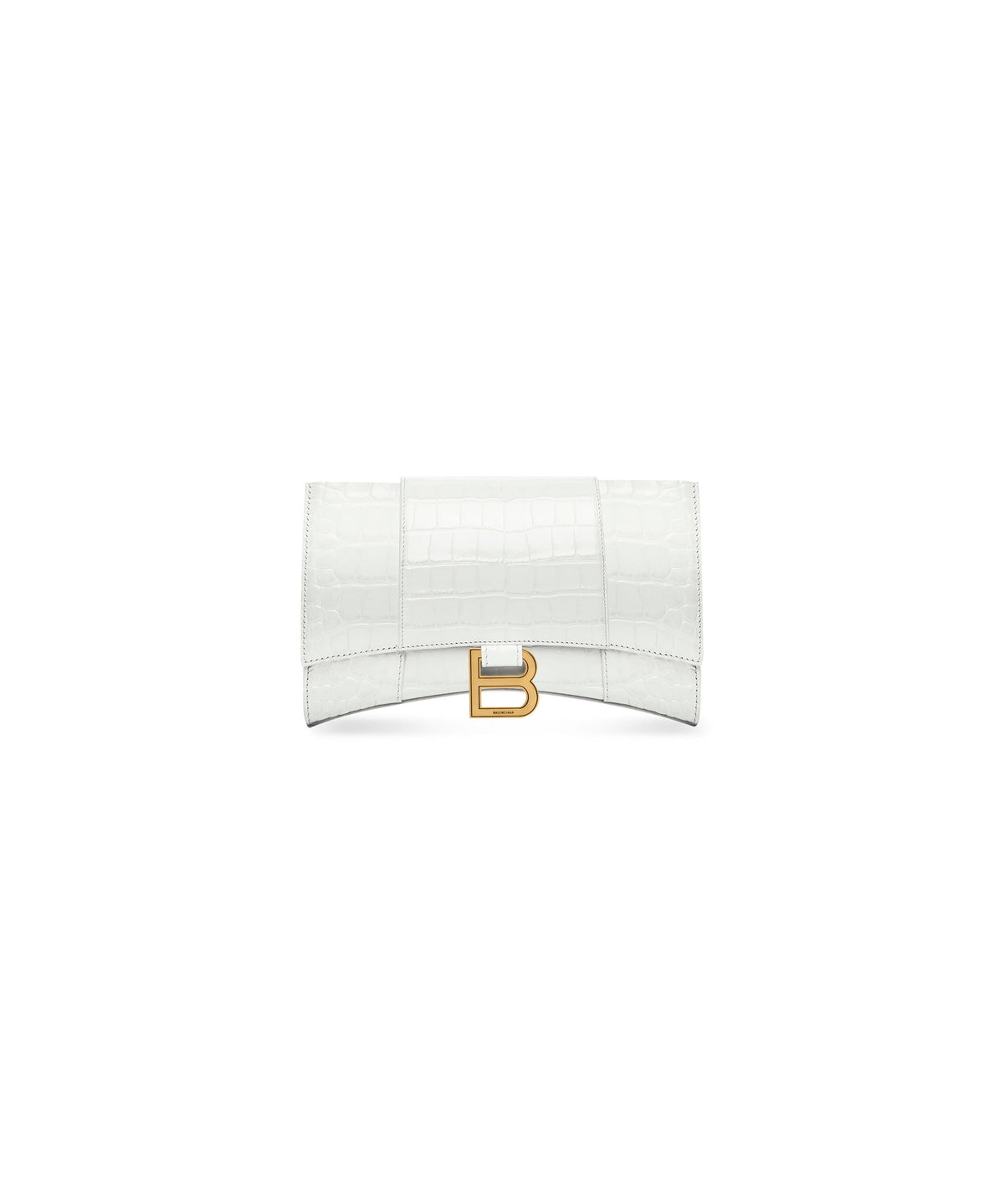 Hourglass Wallet On Chain - White