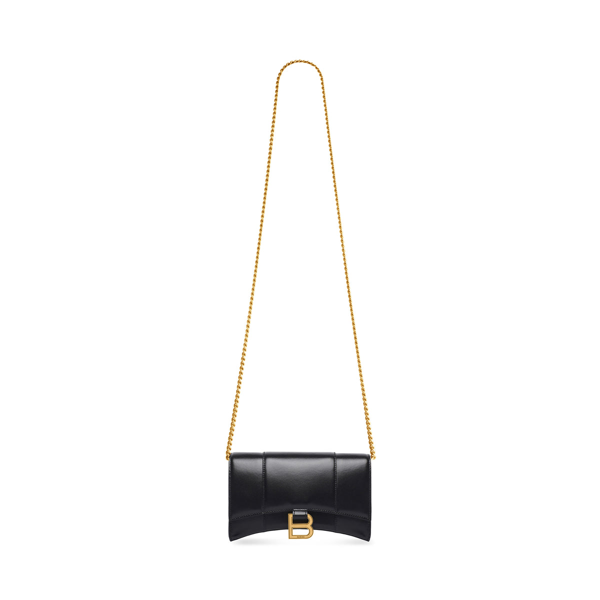Hourglass Wallet On Chain - Black
