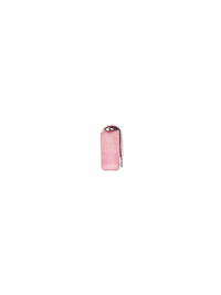 Hourglass butterfly pink Wallet On Chain Denim Print - Butterfly Pink