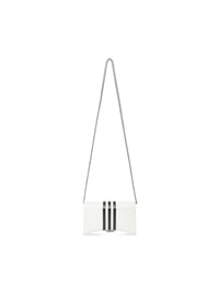 Balenciaga x Adidas Hourglass optic white & black Wallet On Chain Box - Optic White & Black