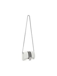 Balenciaga x Adidas Hourglass optic white & black Wallet On Chain Box - Optic White & Black