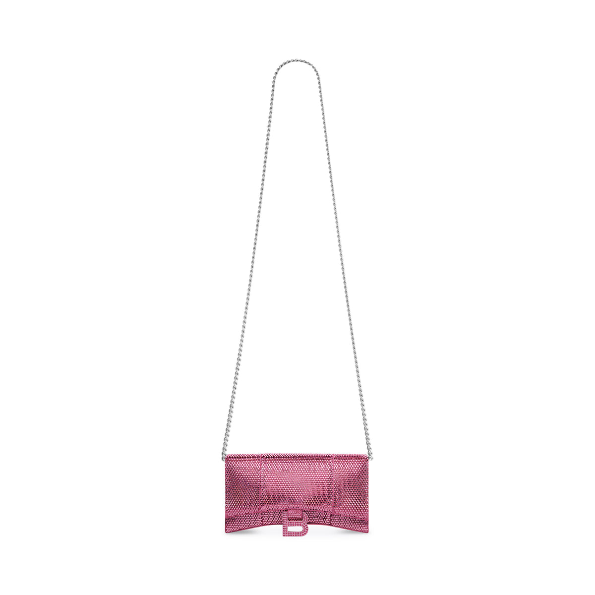 Hourglass Wallet On Chain With Rhinestones - Taffy Rose