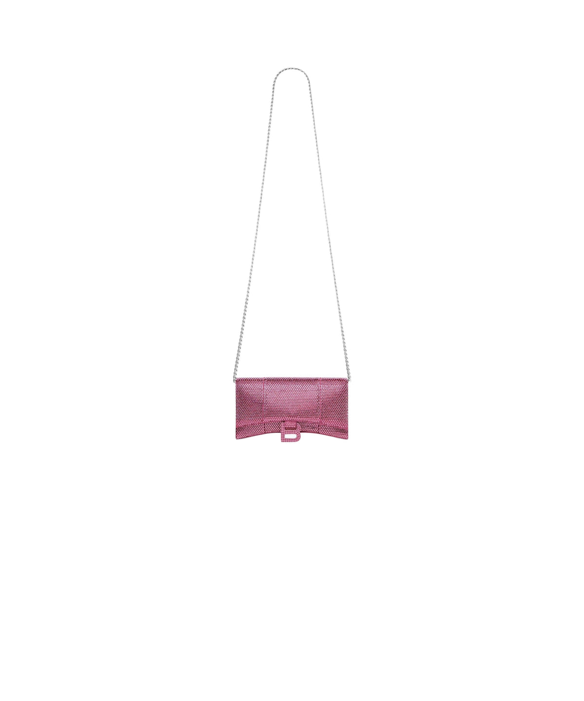 HOURGLASS / Hourglass Wallet On Chain With Rhinestones - Taffy Rose