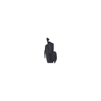 Oversized Mini Backpack - Black