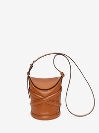 The Curve beige & wood Bag - Beige & Wood