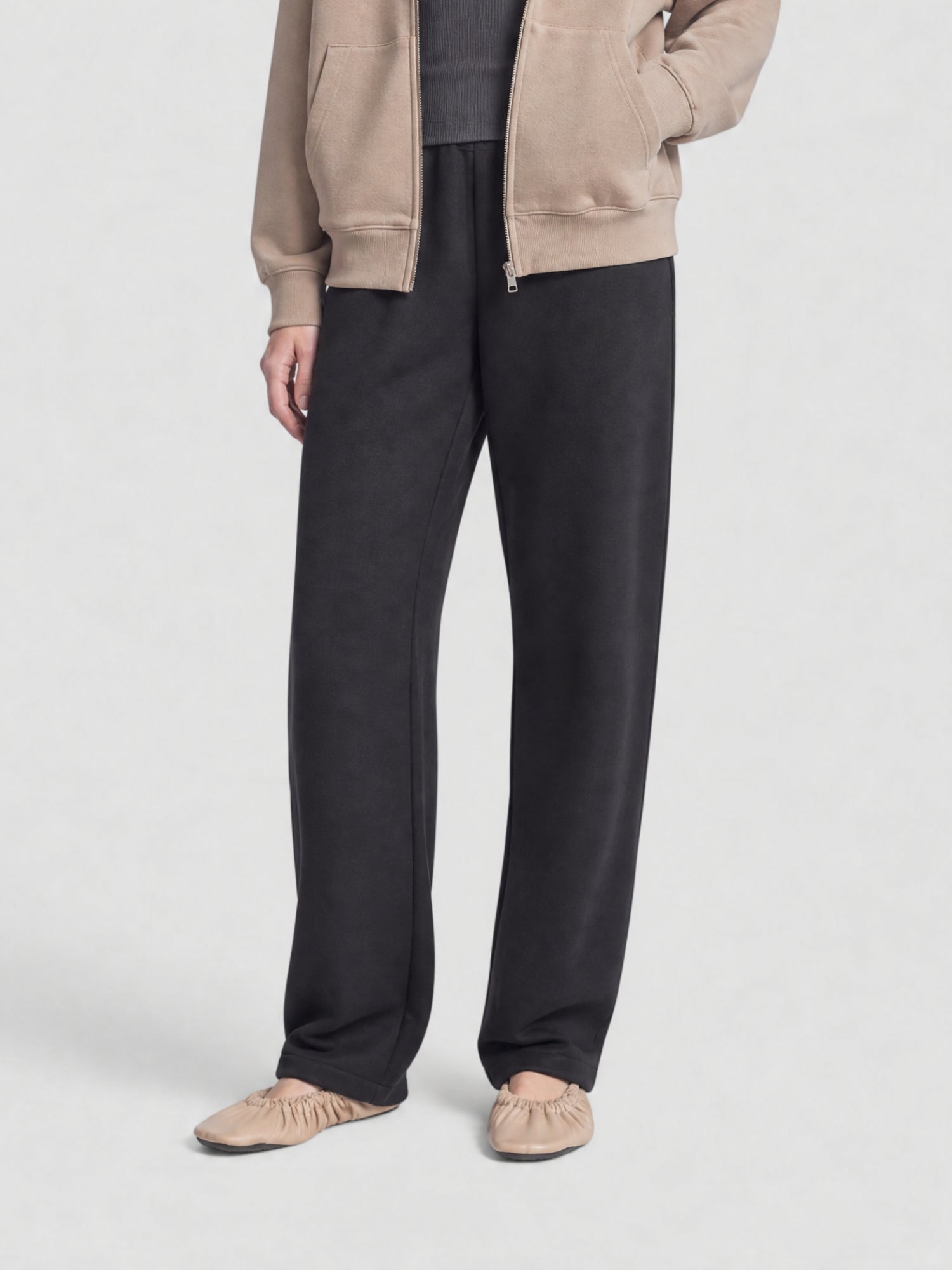 Tug taupe Ballerinas - Taupe