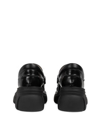 Romance black 40mm Moccasins - Black