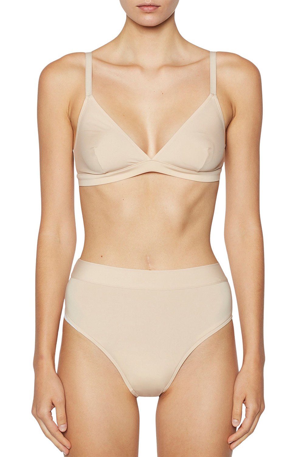 Slip High Waist shell Panty - Shell