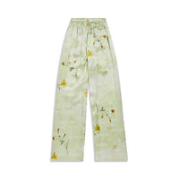 Lilies Pyjama Pants - Green