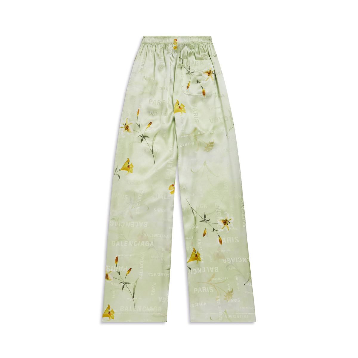 Lilies Pyjama Pants - Green