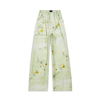 Lilies Pyjama Pants - Green