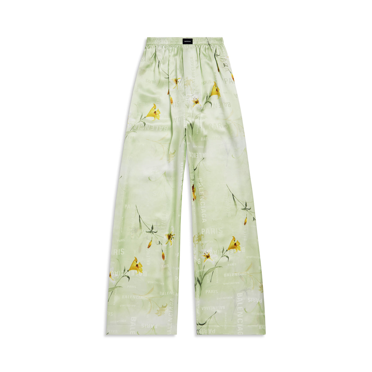 Lilies Pyjama Pants - Green