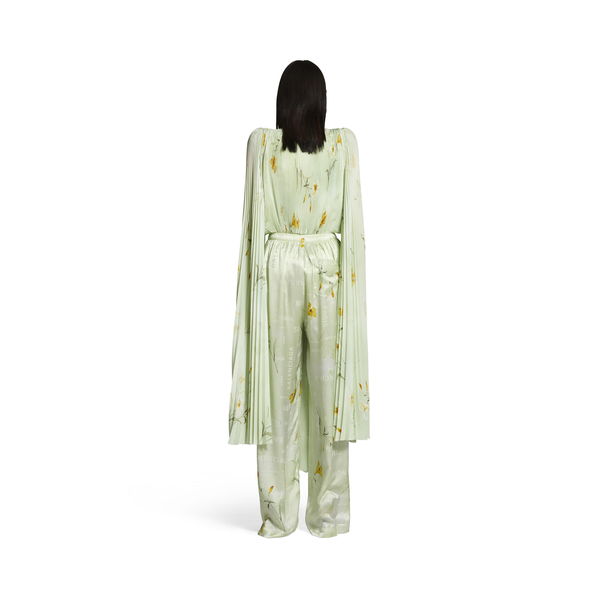 Lilies Pyjama Pants - Green