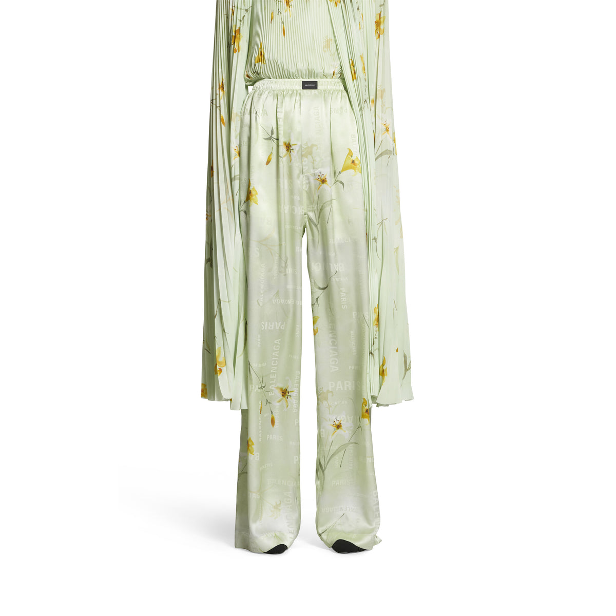 Lilies Pyjama Pants - Green
