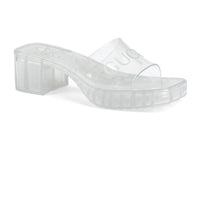 Transparent Sandals - Transparent