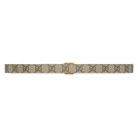 Reversible brown & pink W.20 Belt - Brown & Pink