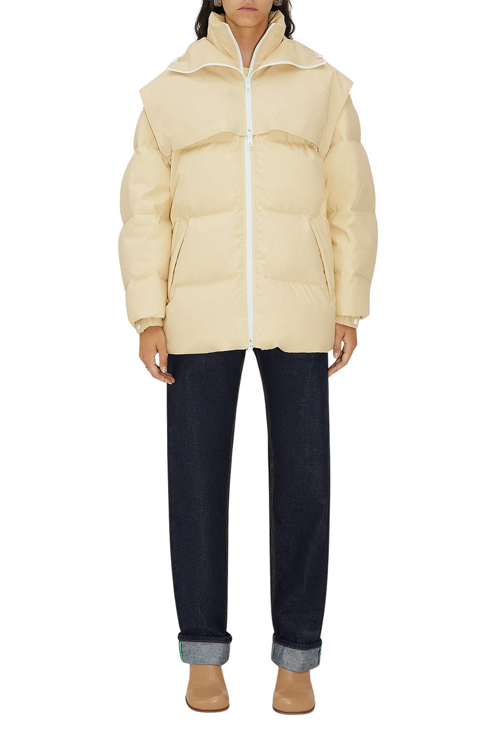 Puffer canvas Coat - Canvas