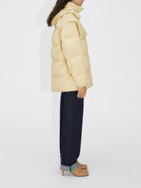 Puffer canvas Coat - Canvas