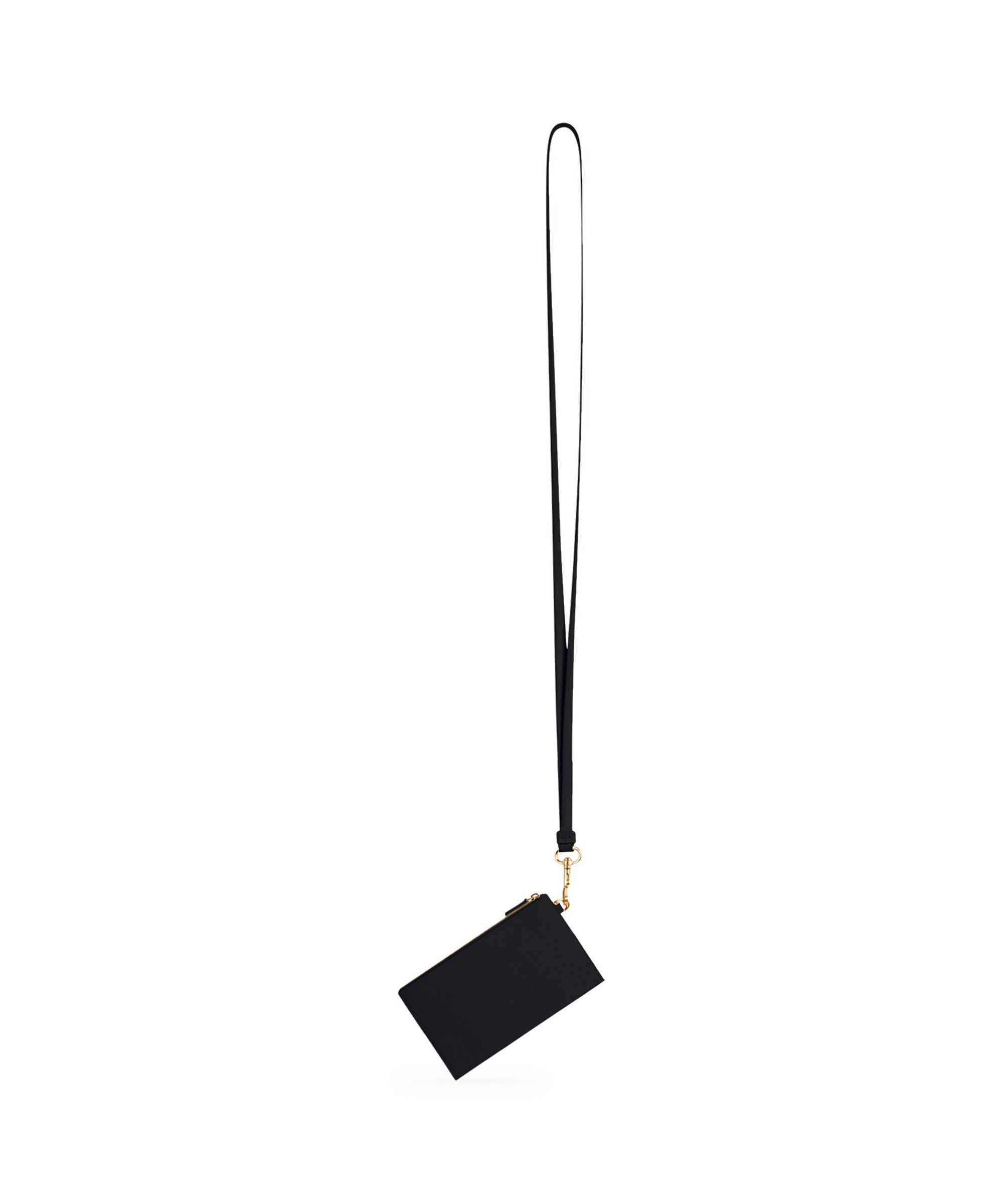 Cash Pouch With Card Holder - Black & White