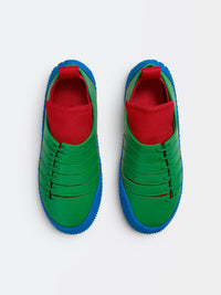 Climber grass green & bright red Sneakers - Grass Green & Bright Red